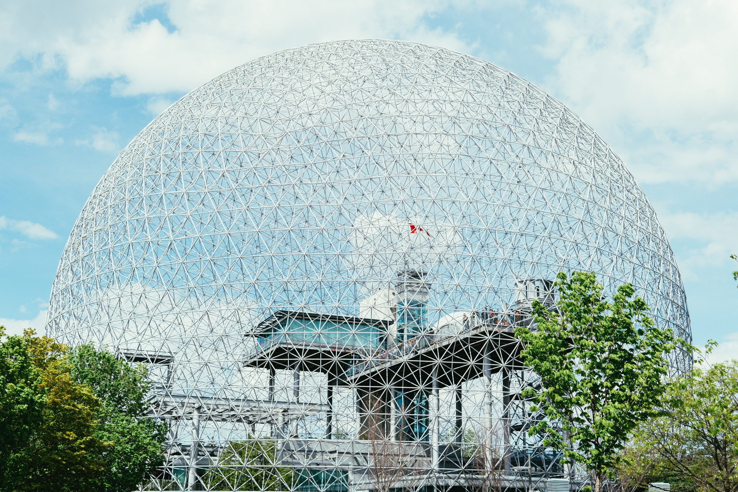 The Montreal Biosphere in summer