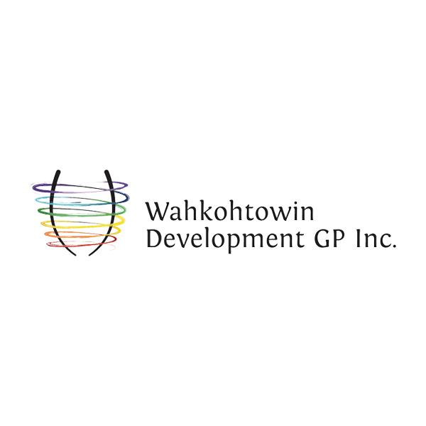 Wahkohtowin Development G.P. Inc. logo with multiple colours